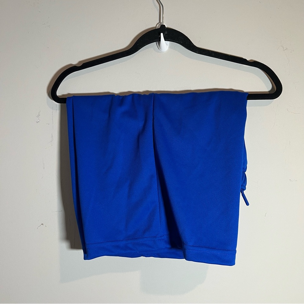 ID Ideology Men's Blue Mesh Break Shorts - Picture 2 of 4